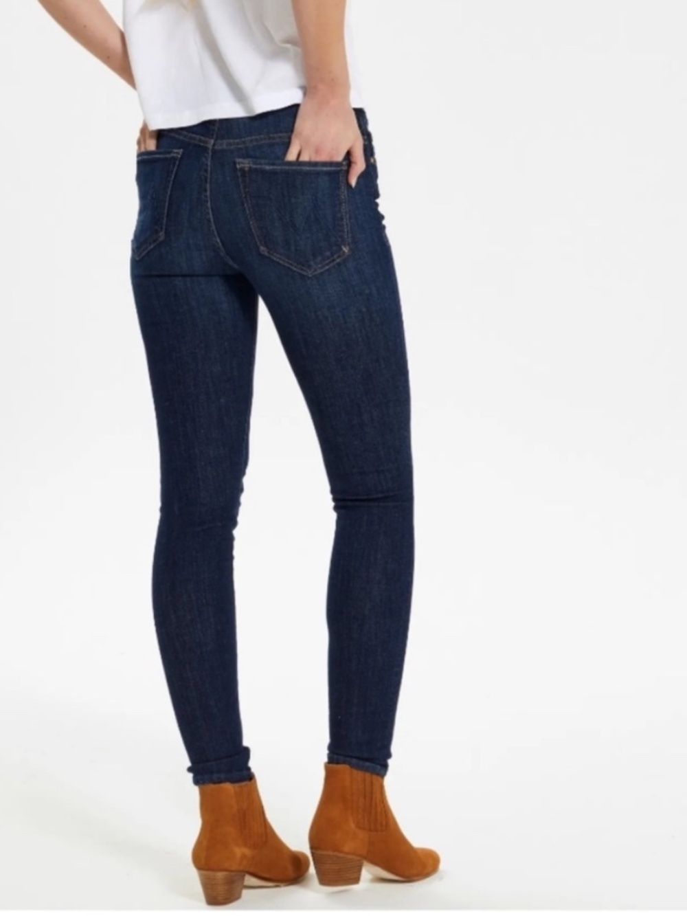 Mother Denim | The Looker High Waisted Skinny Jeans